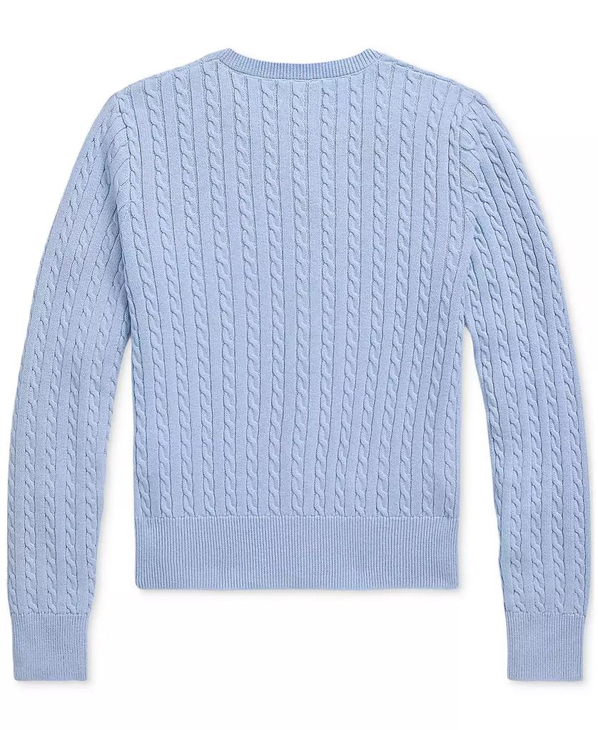 Ralph Lauren Big Girls Cable-Knit Cotton Cardigan