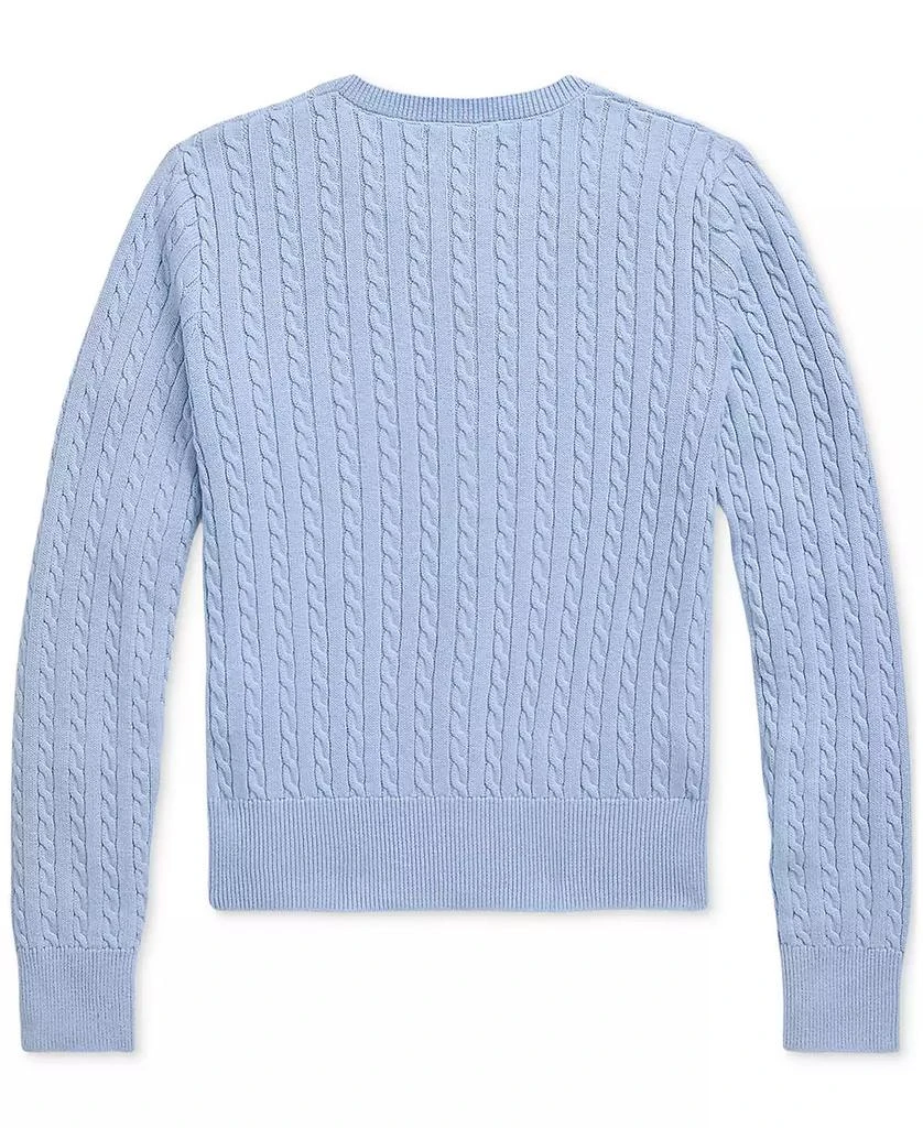 Ralph Lauren Big Girls Cable-Knit Cotton Cardigan 2