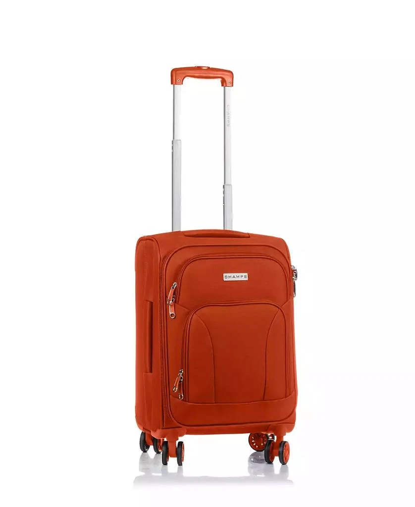 CHAMPS 3-Pc. Travelers Softside Luggage Set 10