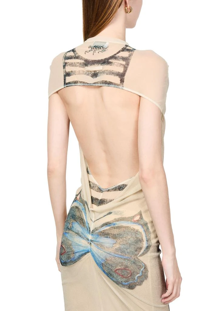 knee length dresses for ladies Mesh Tattoo Dress – Honey Culture Boutique