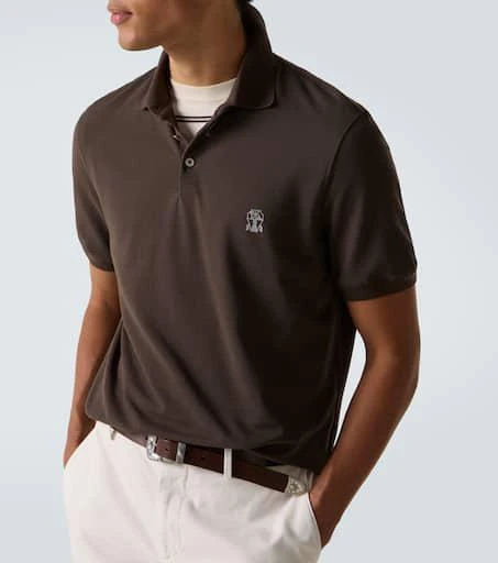 Brunello Cucinelli Cotton polo shirt 5