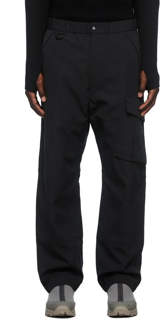 Snow Peak Black Takibi Over Cargo Pants 1