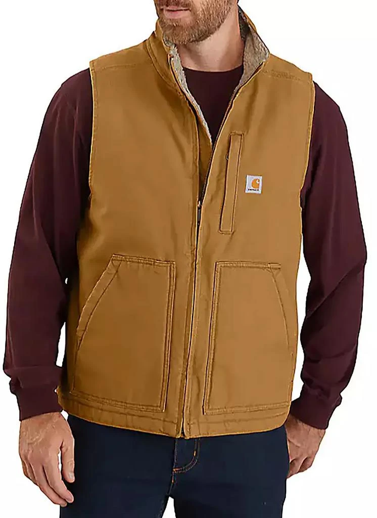 Carhartt Carhartt Men's Sherpa-Lined Mock Neck Vest 1
