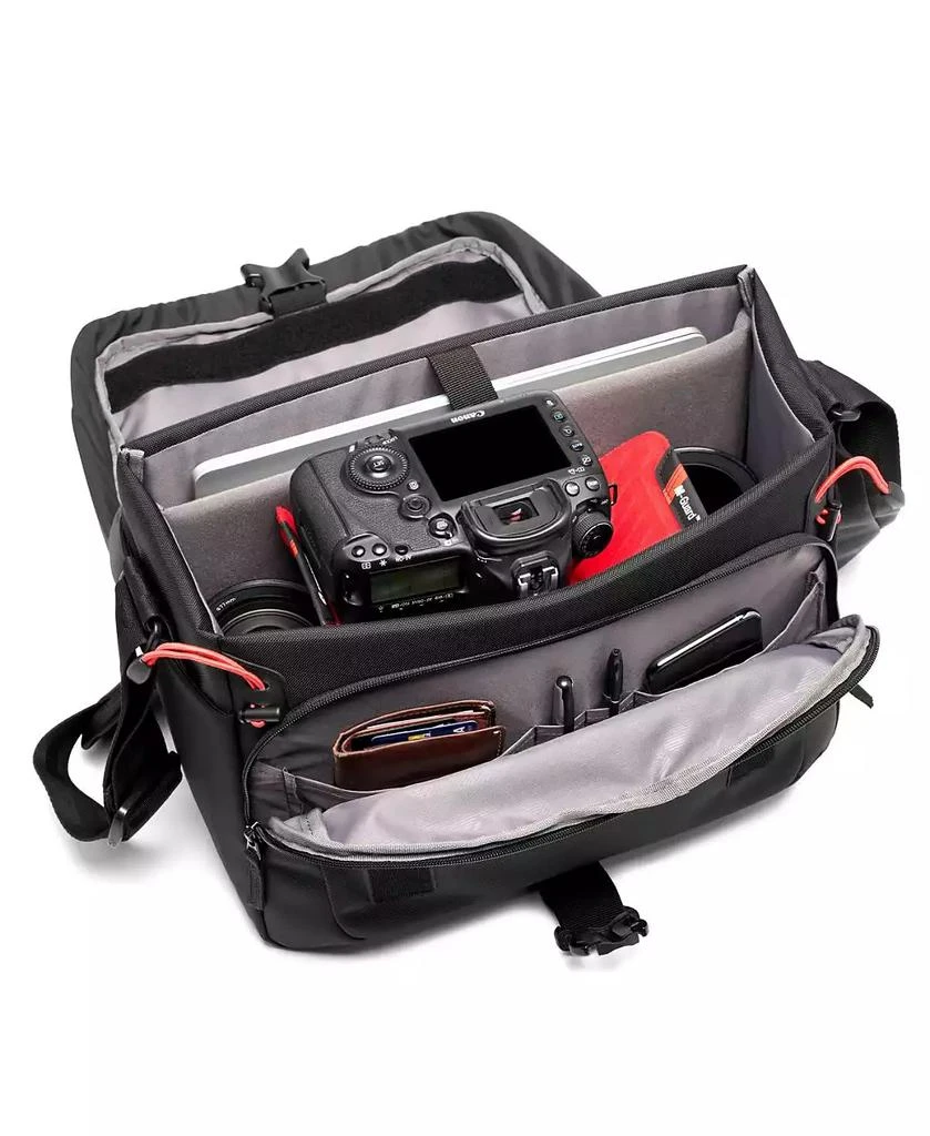 Manfrotto Advanced III Messenger Shoulder Bag for DSLR/CSC/Drone, 14" Laptop Compartment, Medium, Black 7