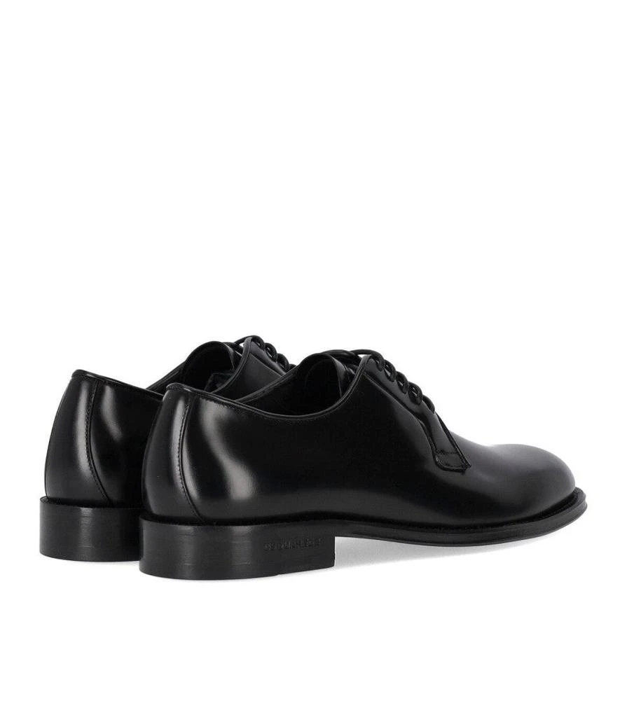 DSQUARED2 D2 Classic Black Derby Shoe 4