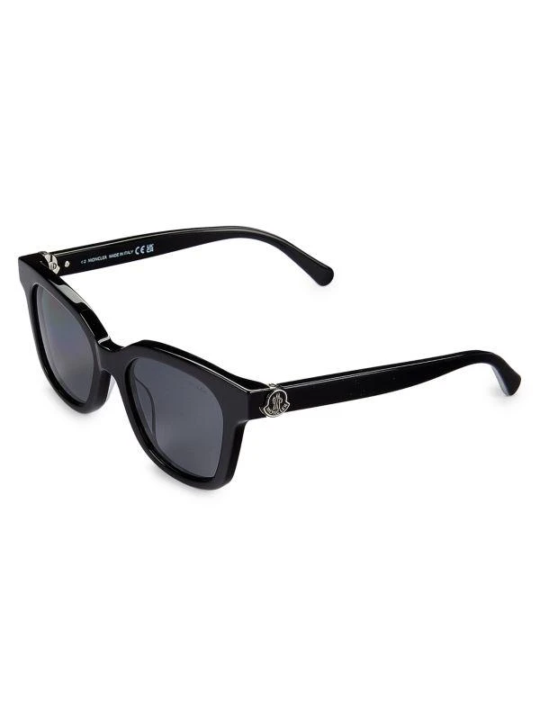 Moncler 50MM Square Sunglasses Black Moncler Audree 50mm Square Sunglasses | Nordstrom main image 2