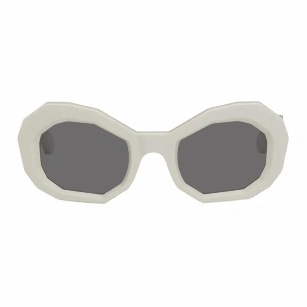 AMIRI Women
s Honeycomb Sunglasses In Alabaster 1