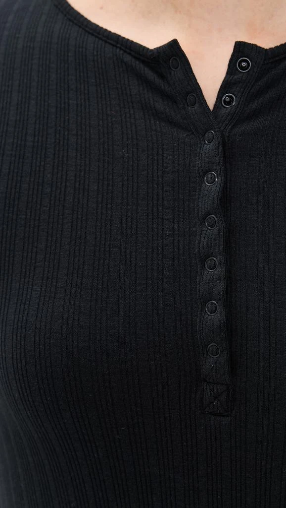 Yummie Katrina Cotton Ribbed Sea Bodysuit 5
