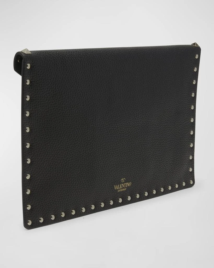 Valentino Rockstud Large Envelope Clutch Bag 6