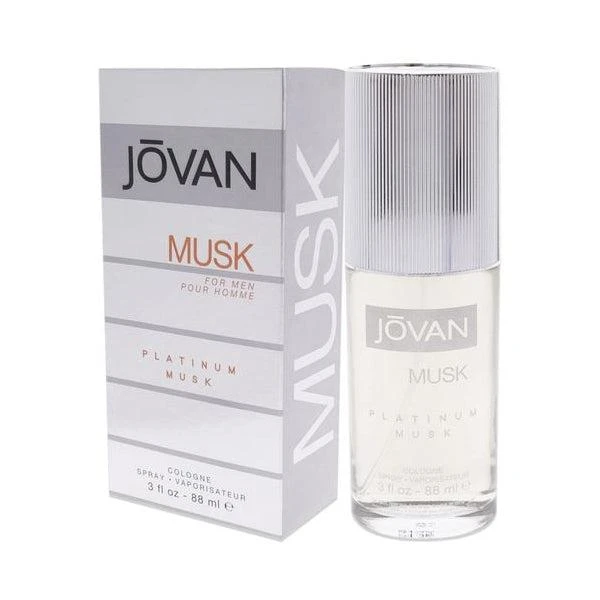 JOVAN Platinum Musk for Men Cologne Spray 3.0 oz from Premium Outlets