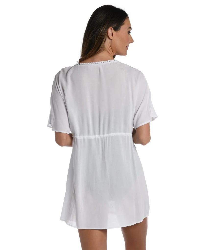 La Blanca Coastal Covers Open Front Kimono 2