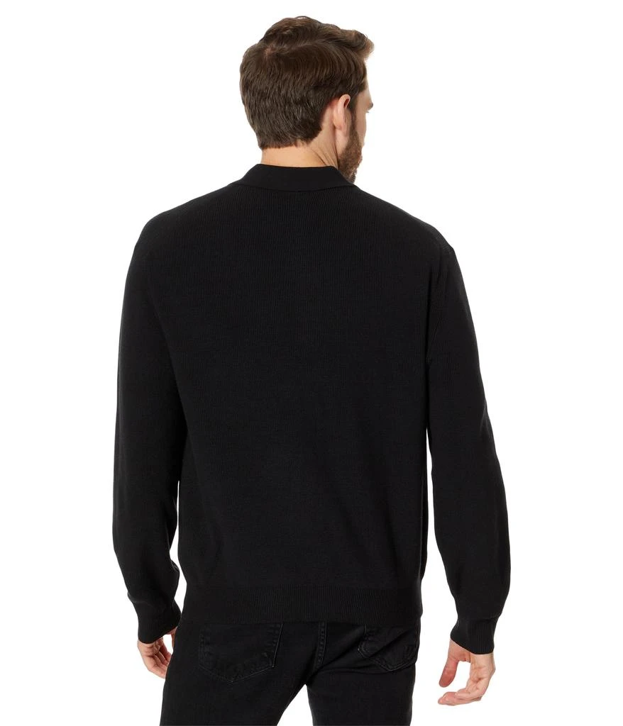 Madewell Ribbed Long-Sleeve Sweater Polo 2