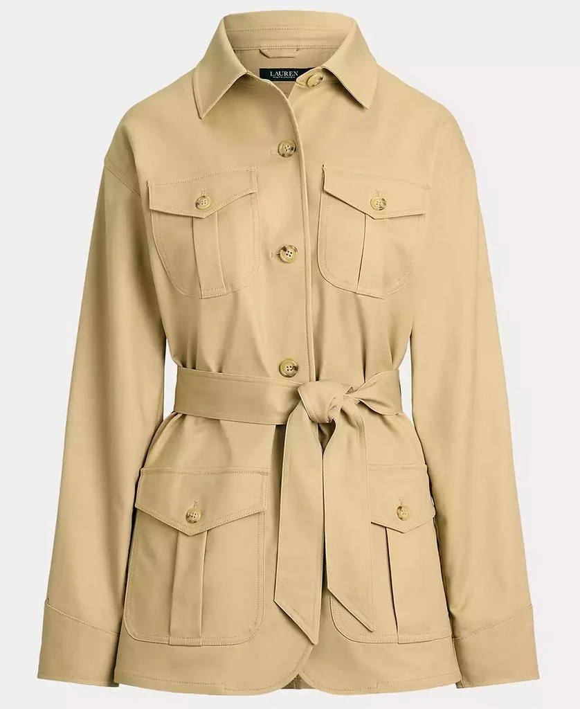 Ralph Lauren Women's Double-Faced Stretch Cotton Field Jacket 6