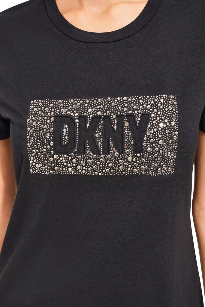 DKNY STUD LOGO TEE 4