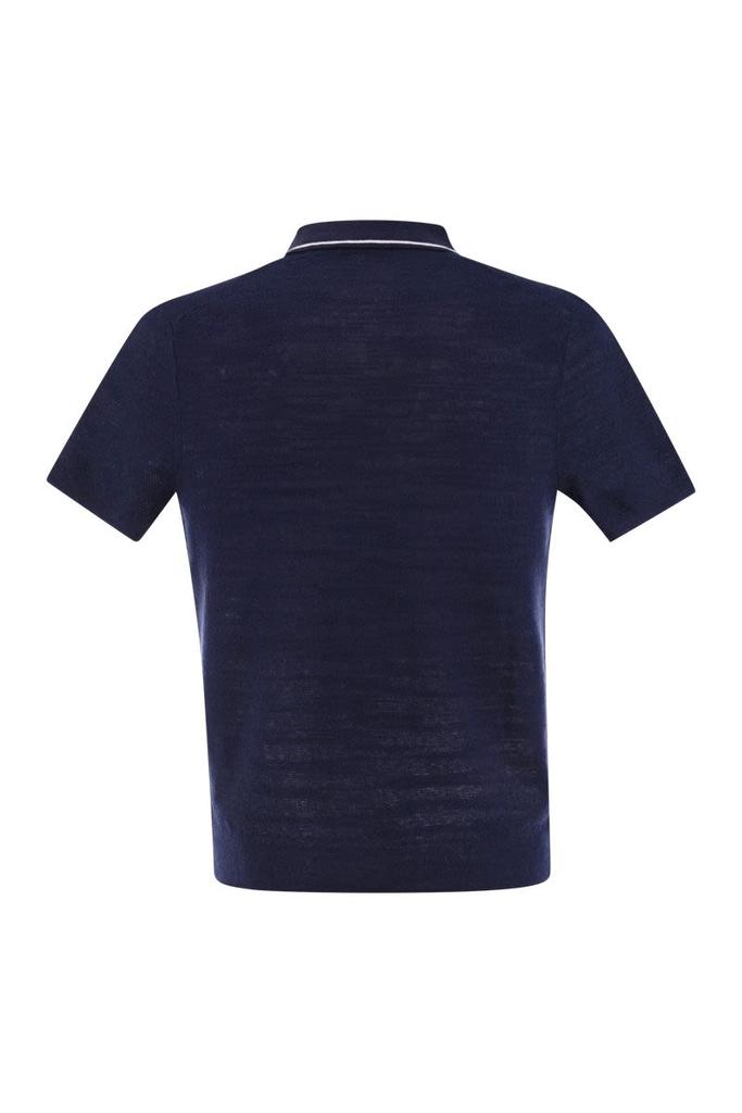 Tシャツ・カットソー Ralph Lauren Textured cotton and linen jersey Ralph Lauren TEXTURED COTTON AND LINEN JERSEY - Polo Shirts