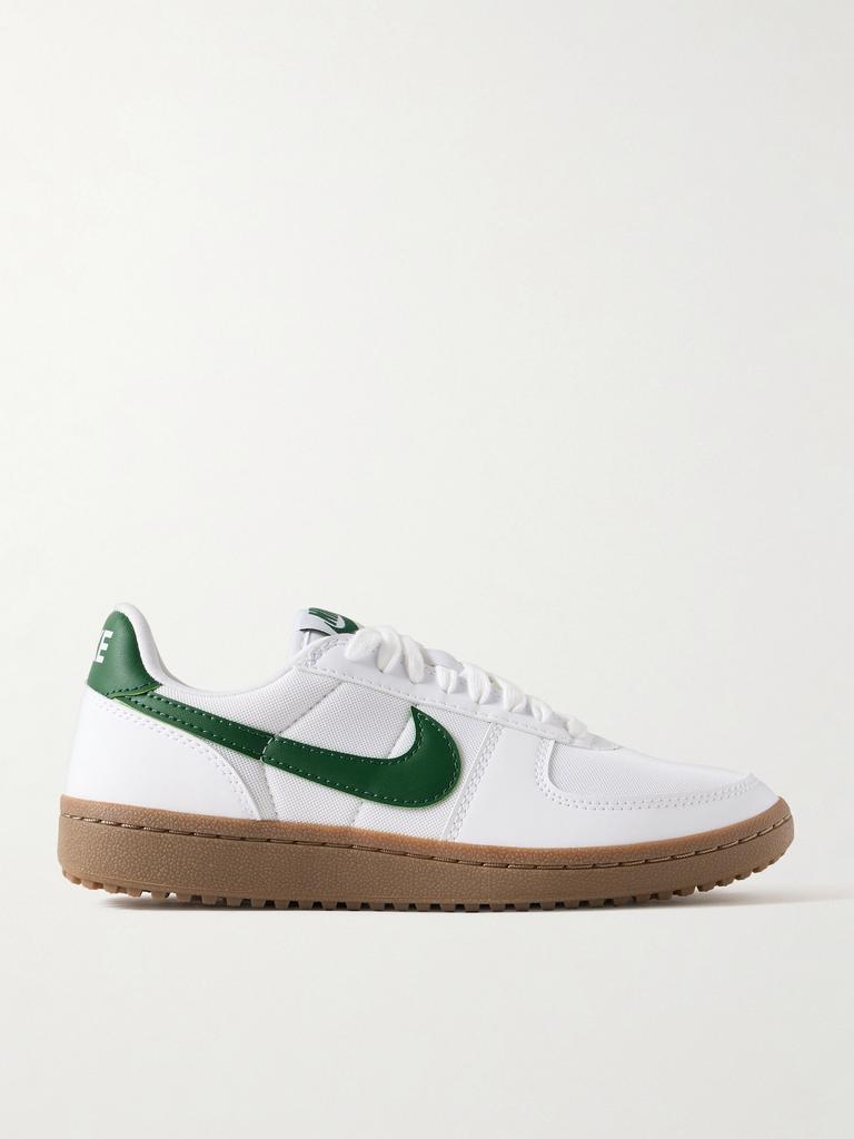 NIKE Field General 皮革边饰网眼运动鞋