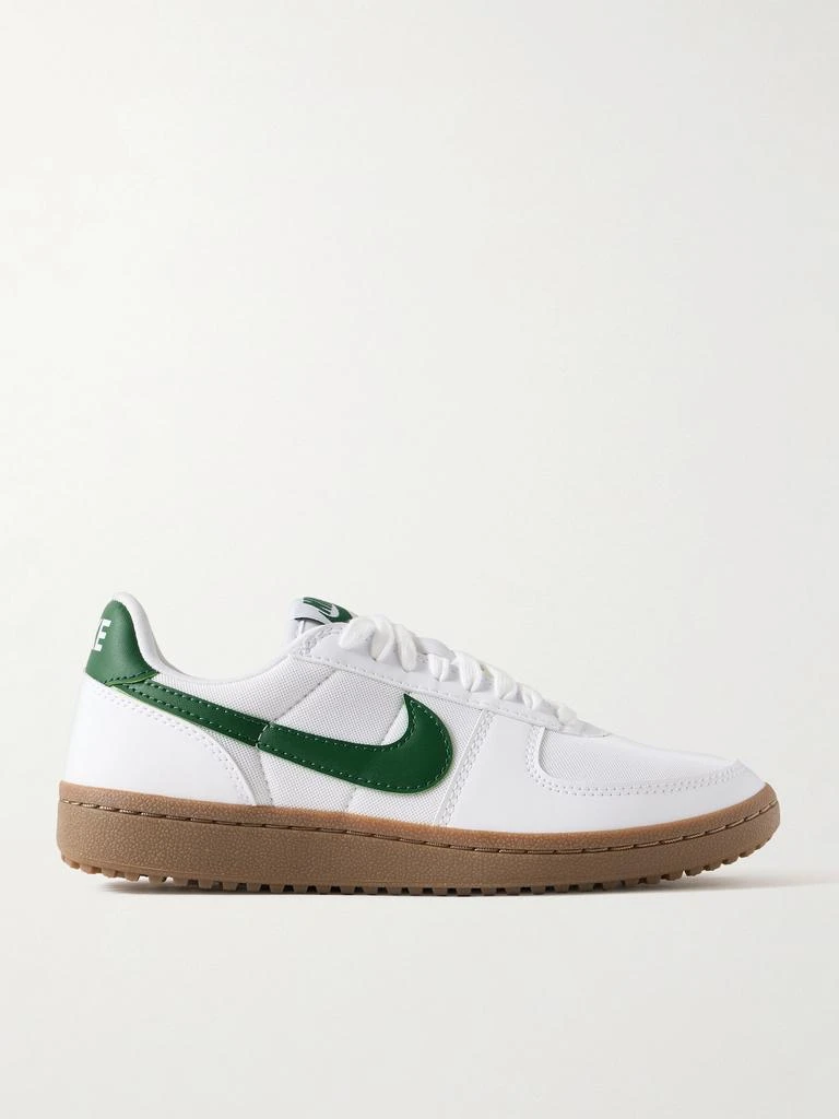 NIKE Field General 皮革边饰网眼运动鞋 1