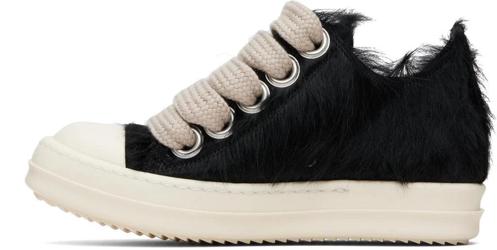 Rick Owens Black Concordians Jumbolace Low Sneaks Sneakers 3