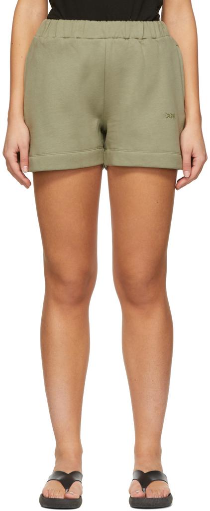 HOUSE OF DAGMAR Green Jam Shorts