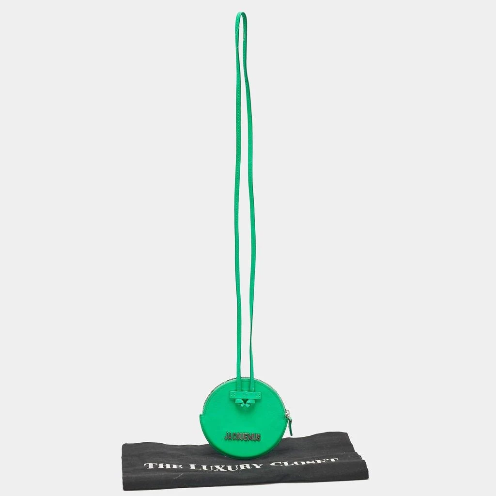 Jacquemus Jacquemus Green Leather Le Pitchou Coin Purse 9