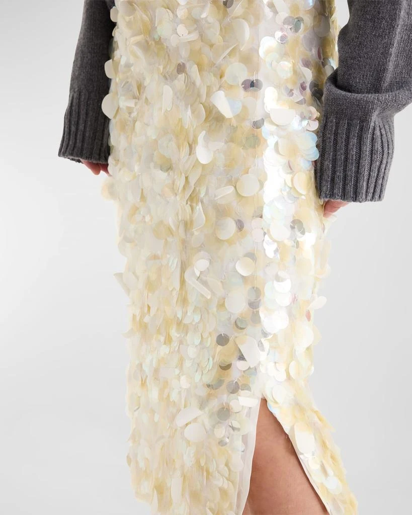 Rohe Embellished Organza Skirt 5