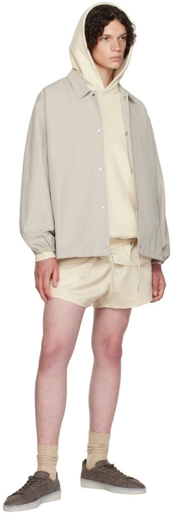 Fear of God ESSENTIALS Off-White Nylon Shorts 4