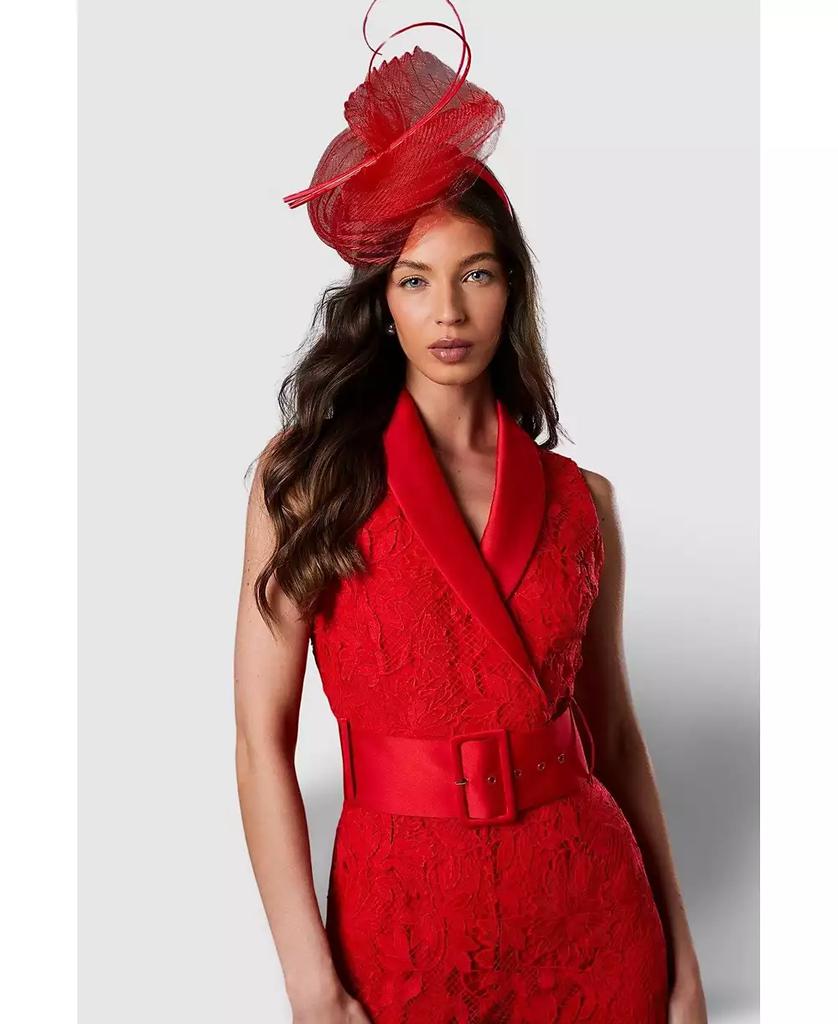 Coast Women's Lisa Lace Belted Jumpsuit