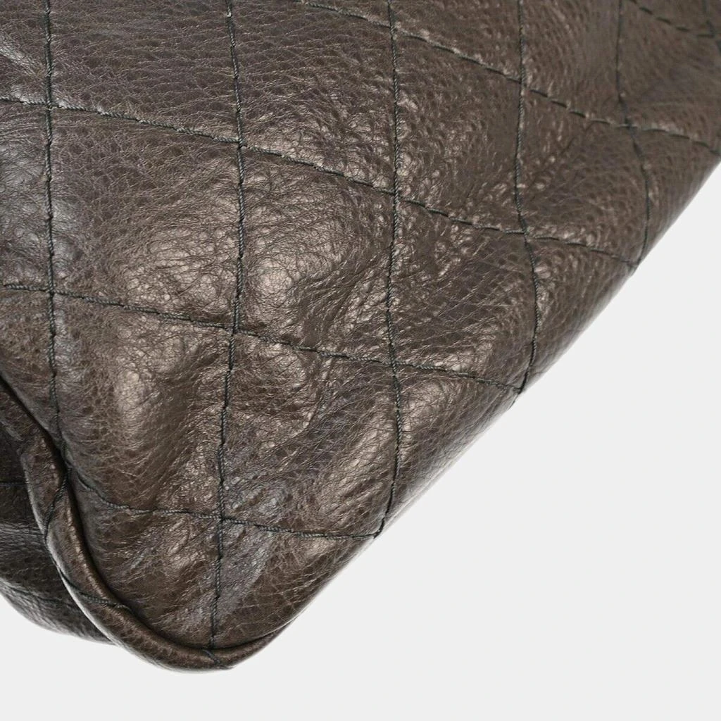 Chanel Chanel Brown Calfskin On-the-Road Handbag 9