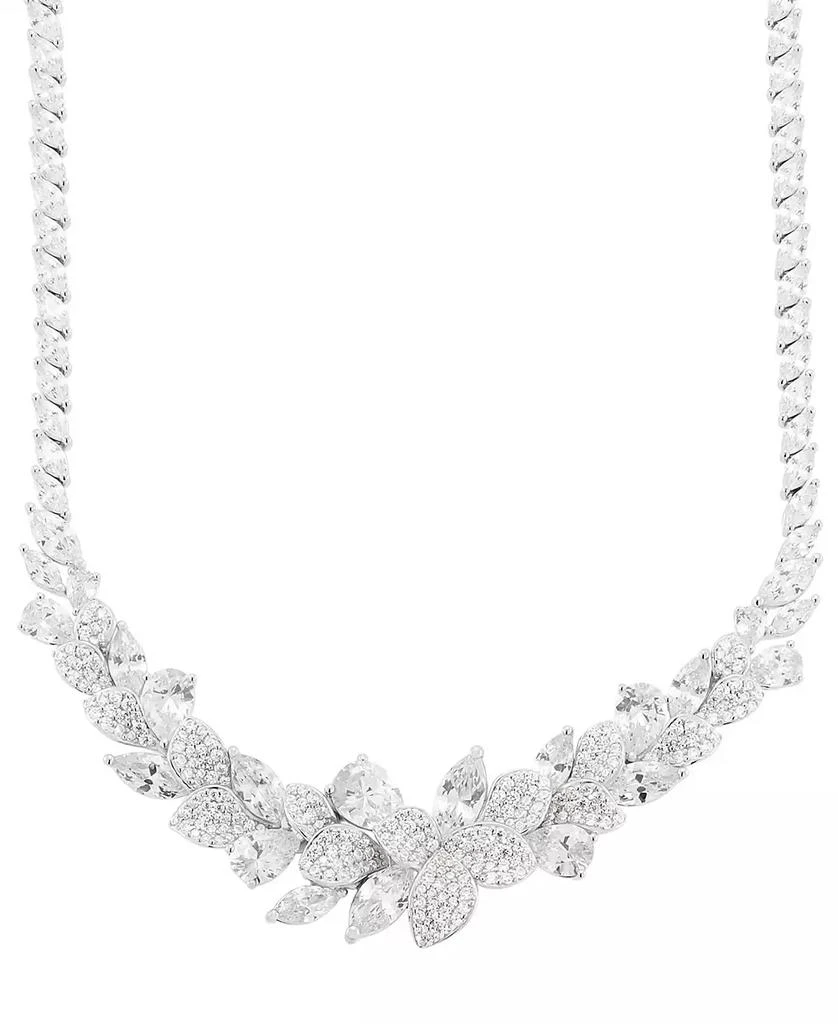 Arabella Cubic Zirconia Necklace (40-1/4 ct. t.w.) in Sterling Silver, 18" 1