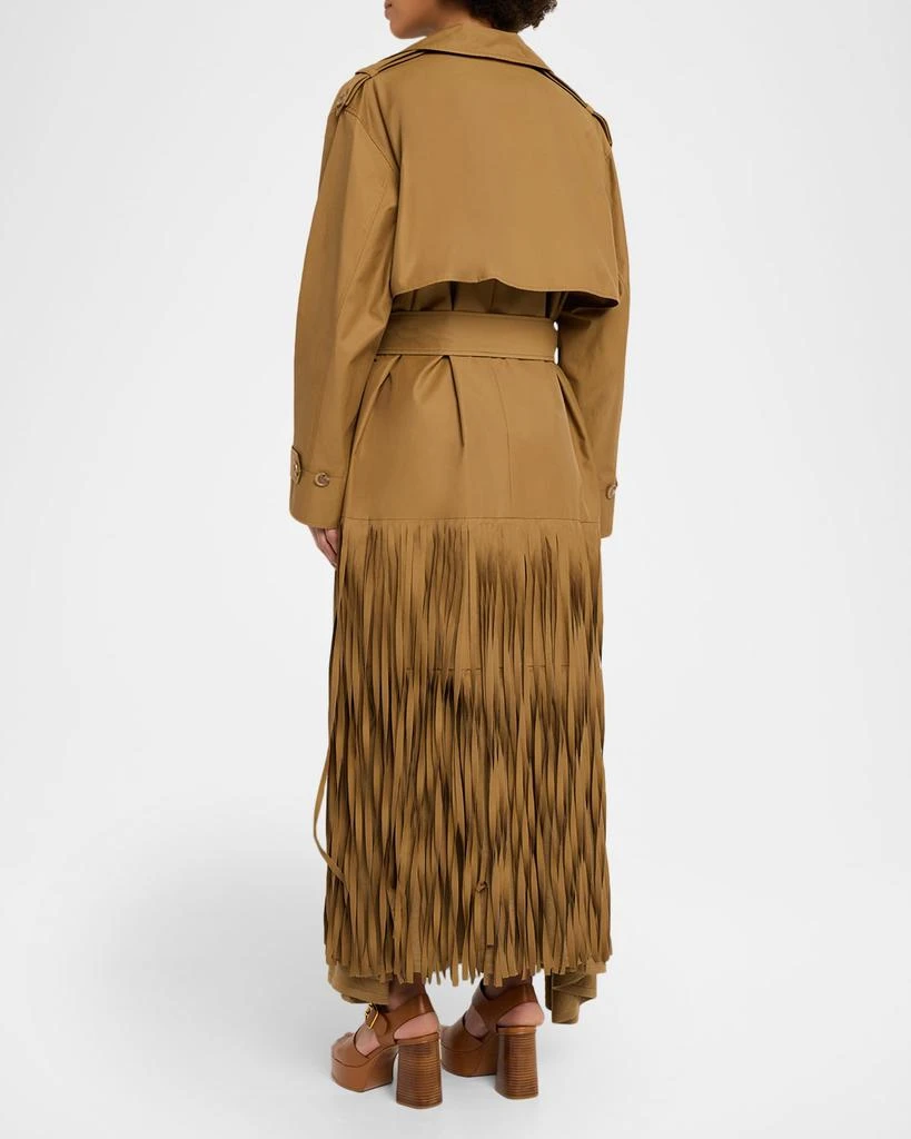 TWP Fringe Benefit Water-Repellent Twill Trench Coat 3