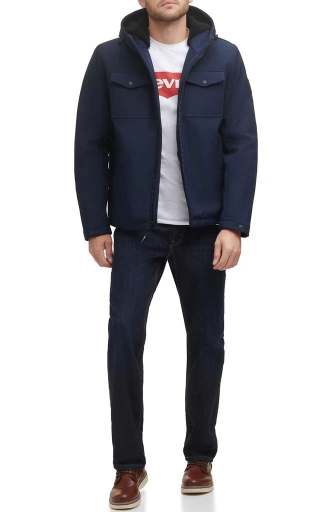 Levi's Soft Shell Faux Shearling Lined Jacket 5