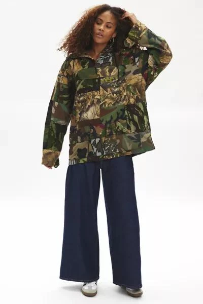 Urban Renewal ReMADE By UO Pieced Camo Jacket 3
