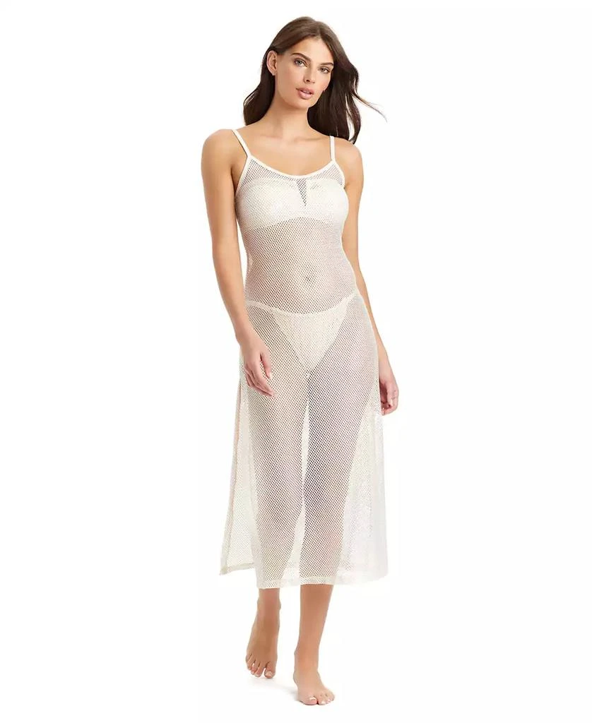 Sanctuary Sea Crochet Midi Slip Cover-Up Dress
