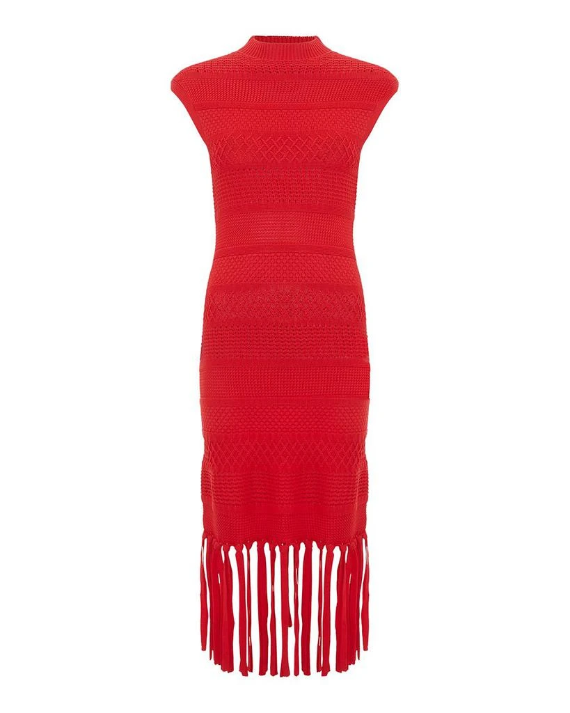Phase Eight Tazmin Tassel Knit Dress 1
