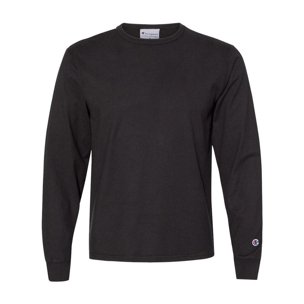 Champion Garment-Dyed Long Sleeve T-Shirt 1