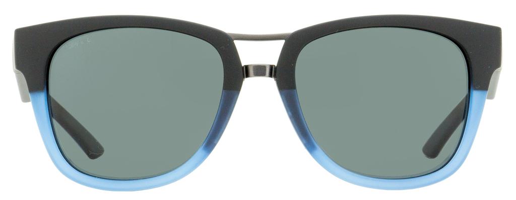 Smith Unisex Carbonic Sunglasses Landmark WKBEE Matte Black/Blue 53mm