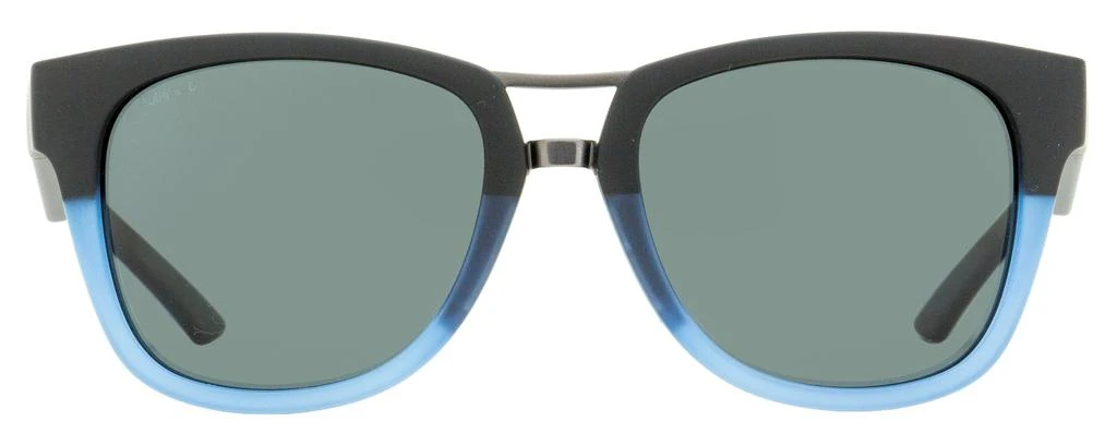 Smith Unisex Carbonic Sunglasses Landmark WKBEE Matte Black/Blue 53mm 2