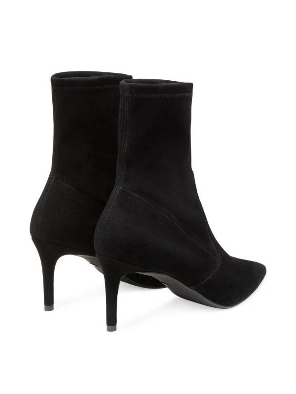 Stuart Weitzman 75MM Linsi Suede Booties 3