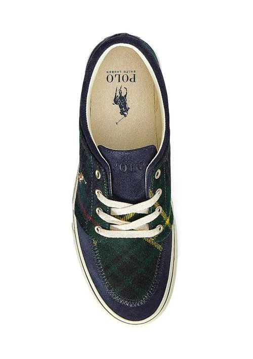 Ralph Lauren Ralph Lauren Faxon X Plaid Wool Suede Sneakers 4