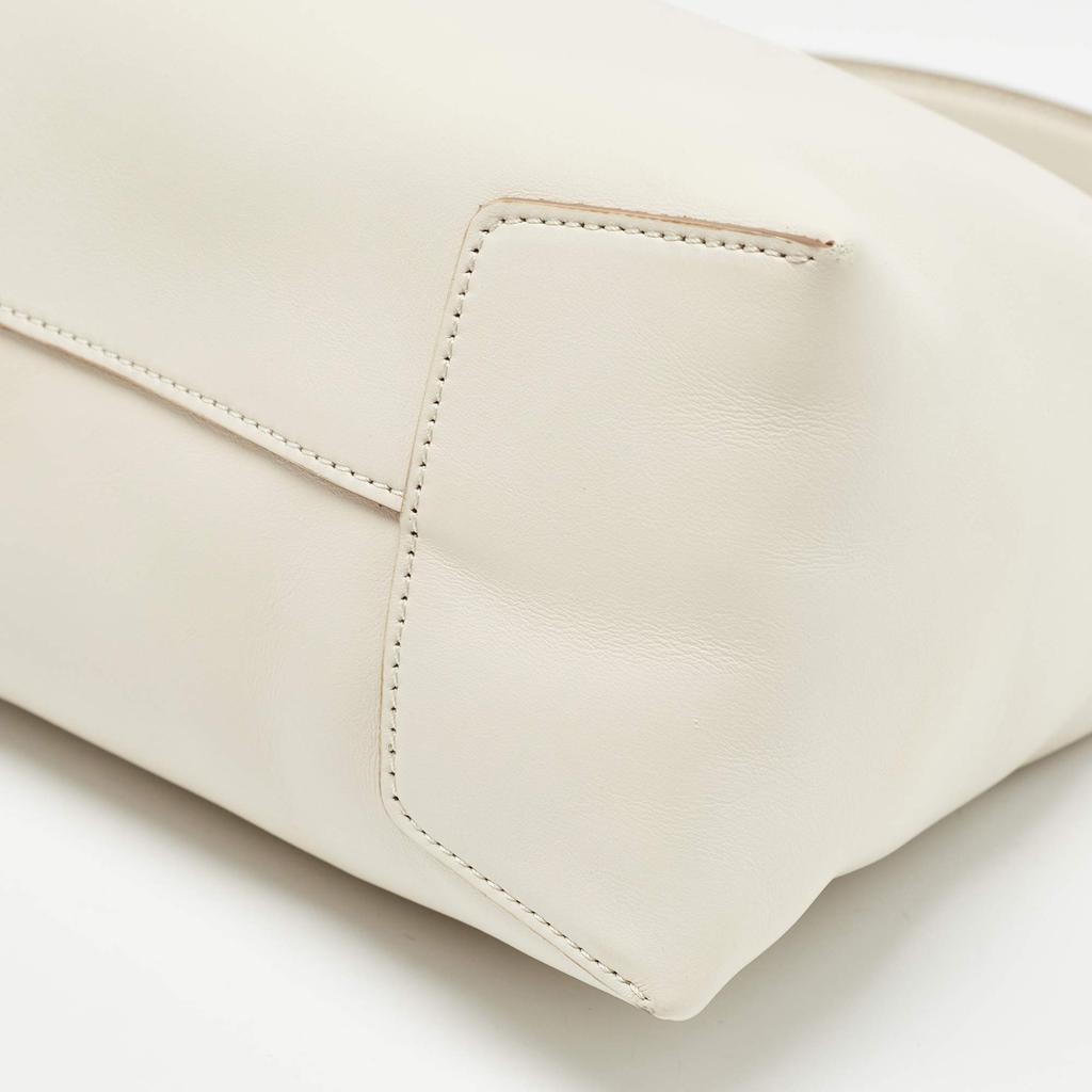 Tod's Tod's Off White Leather Small T Case Shoulder Bag