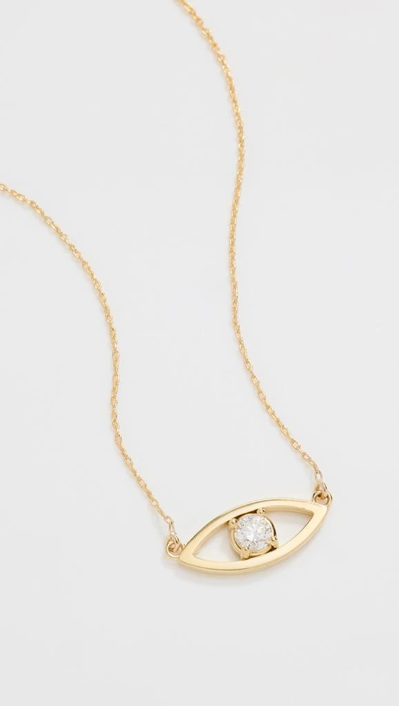 Jennifer Meyer 18k Open Evil Eye Necklace 1