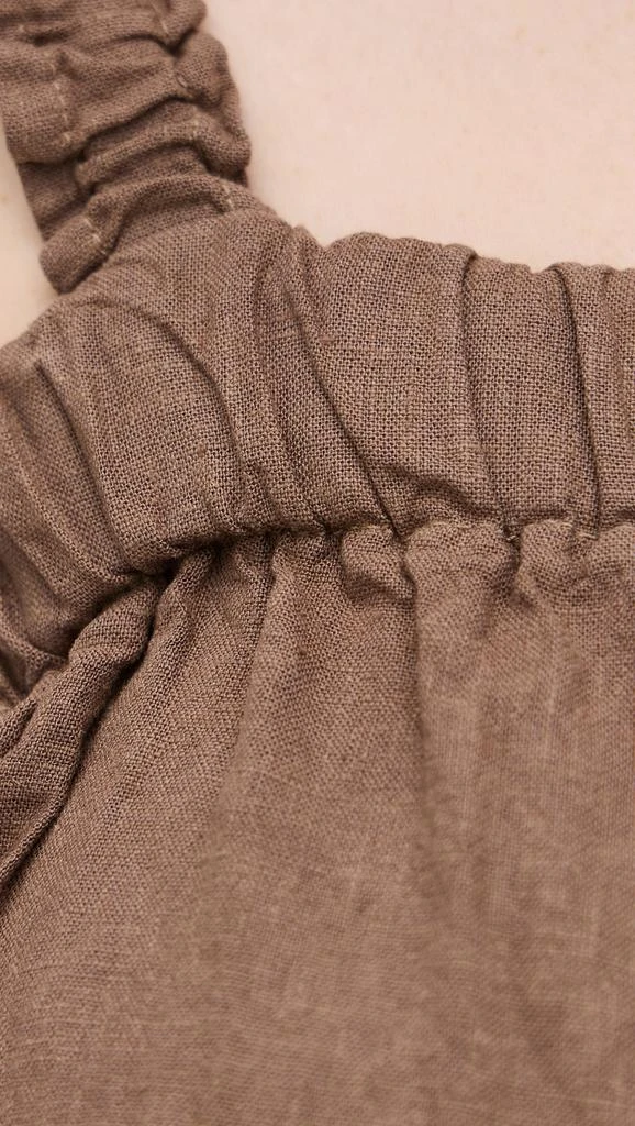 Stateside Linen Ruched Shoulder Tank 5