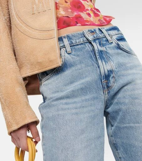 7 For All Mankind Tess Trouser high-rise straight jeans 4