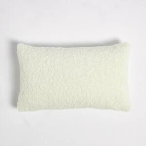 ïn home ïn home Faux Sheep Skin Cushion - White - 30x50cm 1