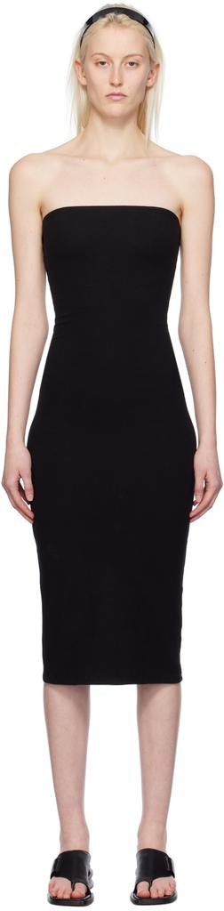 Gil Rodriguez Black 'The Tube' Midi Dress