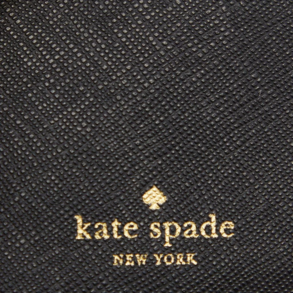 Kate Spade Kate Spade Black Leather Bifold Flap Wallet 10