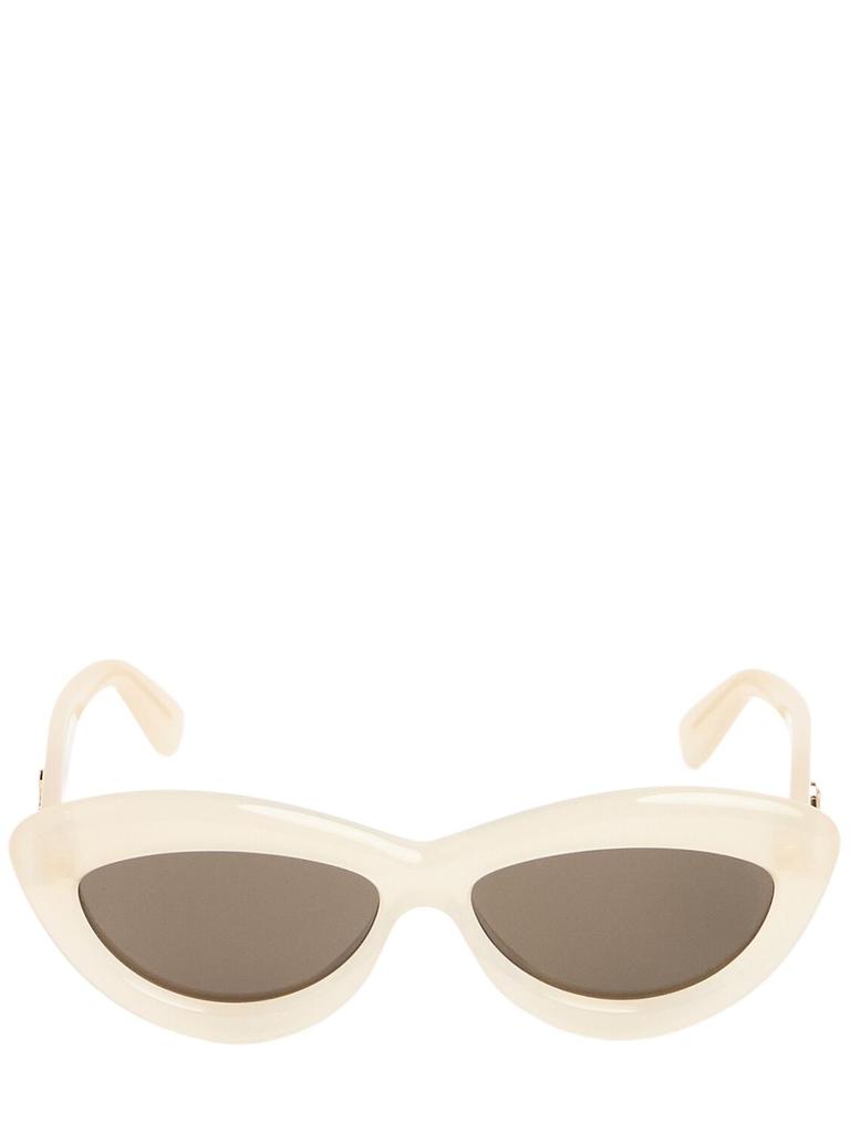 サングラス Loewe Eyewear Curvy Cat Eye Sunglasses Loewe - Curvy Cat-Eye Acetate Sunglasses Loewe