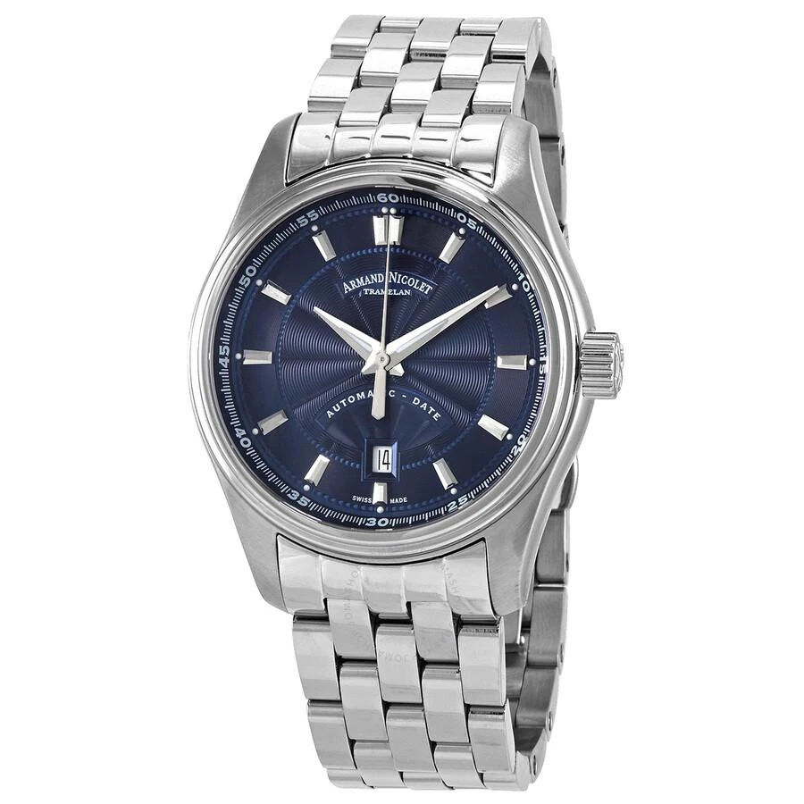 Armand Nicolet MH2 Automatic Blue Dial Men's Watch A640A-BU-MA2640A 1