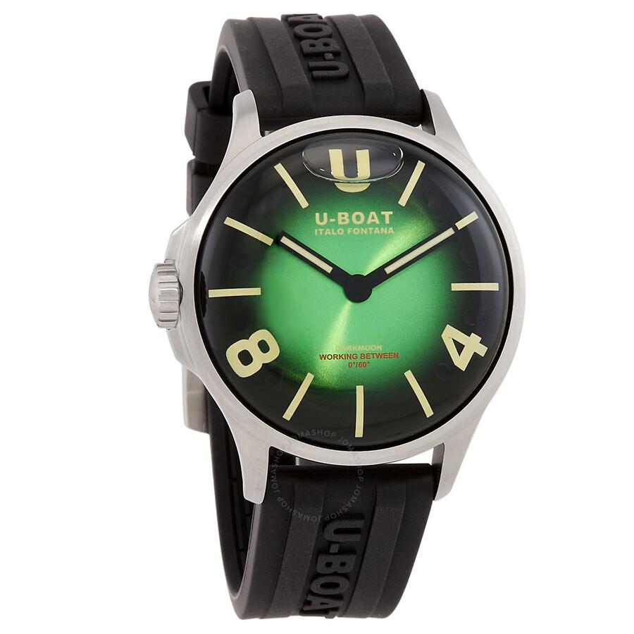 U-Boat Darkmoon Quartz Green Dial Men's Watch 9502