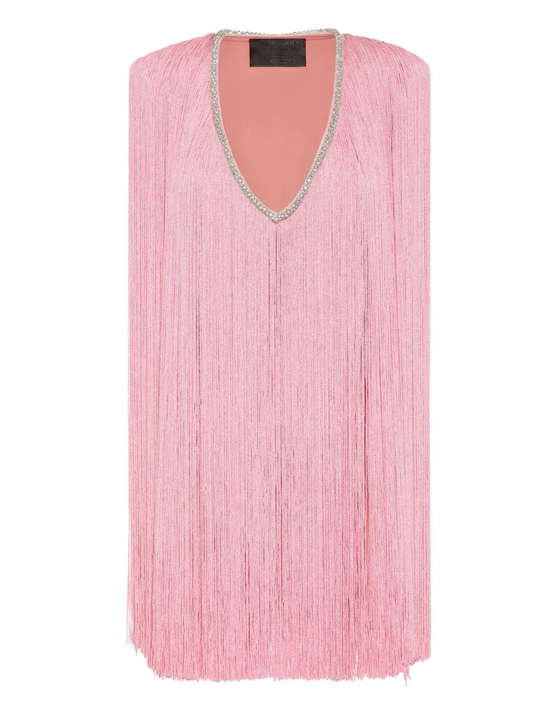 strapless open back dress 1980s Yves Saint Laurent YSL Vintage Salmon Leopard Print Silk Dress  Modig